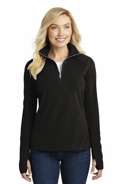 Port Authority Ladies Microfleece 1/2-Zip Pullover