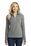 Port Authority Ladies Microfleece 1/2-Zip Pullover | Pearl Grey