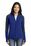 Port Authority Ladies Colorblock Microfleece Jacket | Patriot Blue/ Battleship Grey