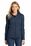 Port Authority Ladies Digi Stripe Fleece Jacket | Navy