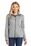 Port Authority Ladies Sweater Fleece Jacket | Grey Heather