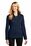 Port Authority  Ladies Grid Fleece Jacket | River Blue Navy