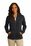 Port Authority Ladies Slub Fleece Full-Zip Jacket | Black