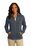 Port Authority Ladies Slub Fleece Full-Zip Jacket | Slate Grey