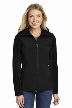 Port Authority Ladies Hooded Core Soft Shell Jacket