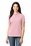 Port Authority Ladies Pique Knit Polo | Light Pink
