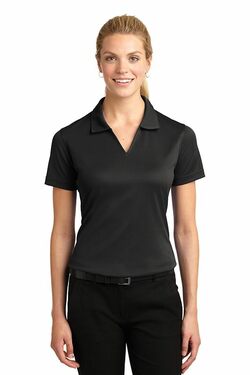 Sport-Tek Ladies Dri-Mesh V-Neck Polo