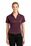 Sport-Tek Ladies Dri-Mesh V-Neck Polo | Maroon