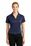 Sport-Tek Ladies Dri-Mesh V-Neck Polo | Navy