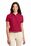 Port Authority Ladies Silk Touch Polo | Red