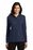 Port Authority Ladies Long Sleeve Silk Touch Polo | Navy
