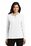 Port Authority Ladies Long Sleeve Silk Touch Polo | White