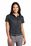 Port Authority Ladies Short Sleeve Easy Care  Shirt | Classic Navy/ Light Stone