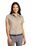 Port Authority Ladies Short Sleeve Easy Care  Shirt | Stone