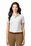 Port Authority Ladies Stain-Resistant Polo | White