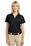 Port Authority Ladies Tech Pique Polo | Black