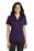 Port Authority Ladies Silk Touch Performance Polo | Bright Purple