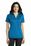Port Authority Ladies Silk Touch Performance Polo | Brilliant Blue