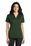 Port Authority Ladies Silk Touch Performance Polo | Dark Green