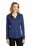 Port Authority  Ladies Silk Touch   Performance Long Sleeve Polo | Royal