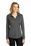 Port Authority  Ladies Silk Touch   Performance Long Sleeve Polo | Steel Grey