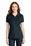 Port Authority Ladies Stretch Pique Polo | Dress Blue Navy