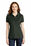 Port Authority Ladies Stretch Pique Polo | Grey Smoke