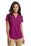 Port Authority Ladies Dry Zone Grid Polo | Magenta