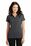 Port Authority Ladies Crossover Raglan Polo | Battleship Grey