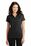 Port Authority Ladies Crossover Raglan Polo | Black