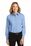 Port Authority Ladies Long Sleeve Easy Care Shirt | Light Blue/ Light Stone