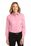 Port Authority Ladies Long Sleeve Easy Care Shirt | Light Pink