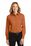 Port Authority Ladies Long Sleeve Easy Care Shirt | Texas Orange/ Light Stone