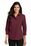 Port Authority Ladies 3/4-Sleeve Easy Care Shirt | Burgundy