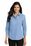 Port Authority Ladies 3/4-Sleeve Easy Care Shirt | Light Blue