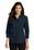 Port Authority Ladies 3/4-Sleeve Easy Care Shirt | Navy