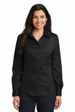 Port Authority Ladies Long Sleeve Non-Iron Twill Shirt