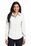 Port Authority Ladies Long Sleeve Non-Iron Twill Shirt | White