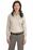 Port Authority Ladies Long Sleeve Non-Iron Twill Shirt | Light Stone