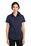 Port Authority Ladies Short Sleeve SuperPro Twill Shirt | True Navy