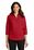 Port Authority Ladies 3/4-Sleeve SuperPro Twill Shirt | Rich Red