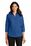 Port Authority Ladies 3/4-Sleeve SuperPro Twill Shirt | True Blue