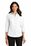 Port Authority Ladies 3/4-Sleeve SuperPro Twill Shirt | White