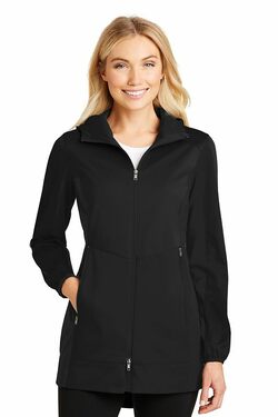 Port Authority Ladies Active Hooded Soft Shell Jacket