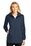 Port Authority Ladies Active Hooded Soft Shell Jacket | Dress Blue Navy