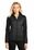 Port Authority Ladies Hybrid Soft Shell Jacket | Deep Black