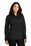 Port Authority Ladies Smooth Fleece 1/4-Zip | Deep Black