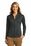 Port Authority Ladies Vertical Texture Full-Zip Jacket | Iron Grey/ Black