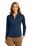 Port Authority Ladies Vertical Texture Full-Zip Jacket | Regatta Blue/ Iron Grey