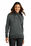 Port Authority Ladies Smooth Fleece Hooded Jacket | Graphite